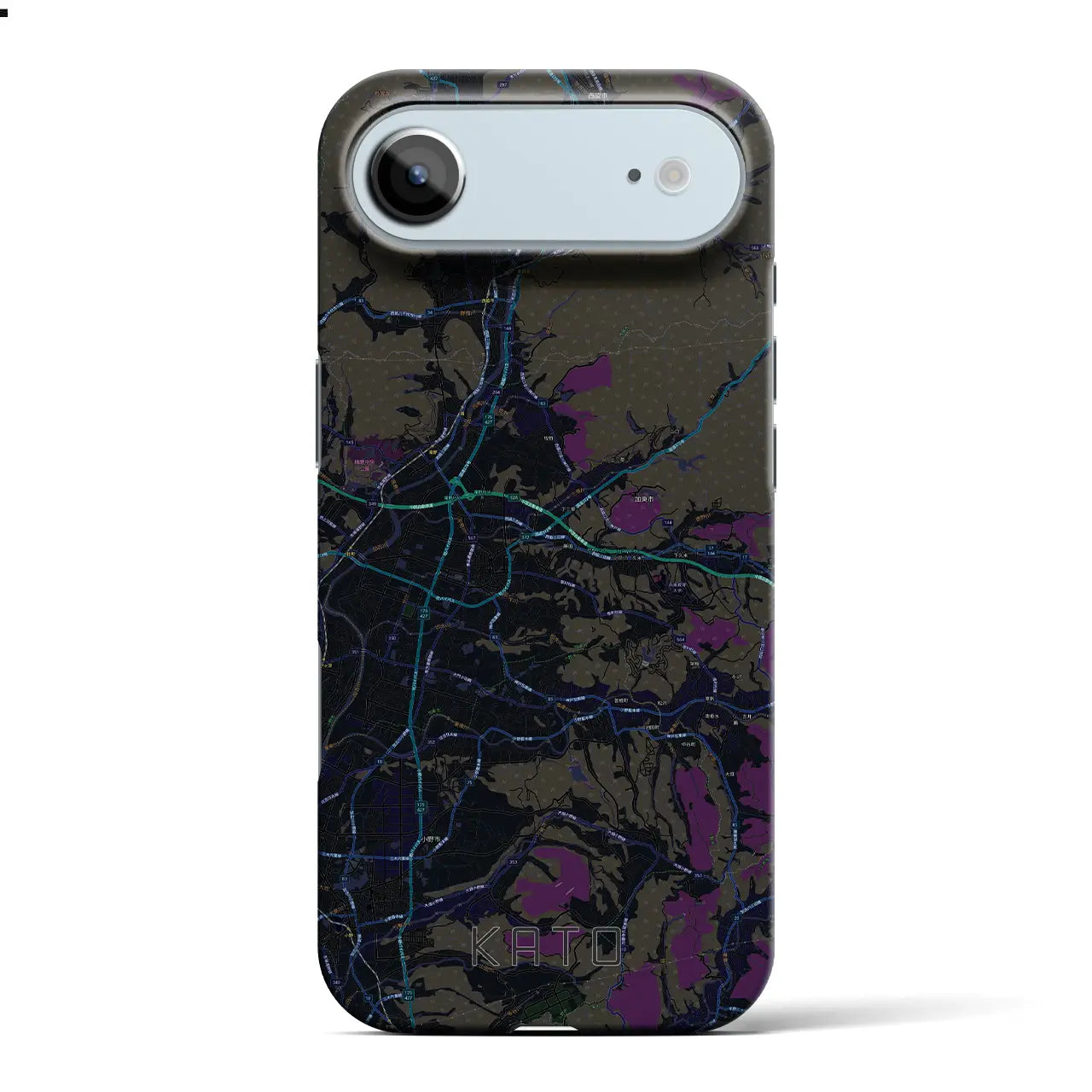 【加東（兵庫県）】地図柄iPhoneケース（バックカバータイプ）