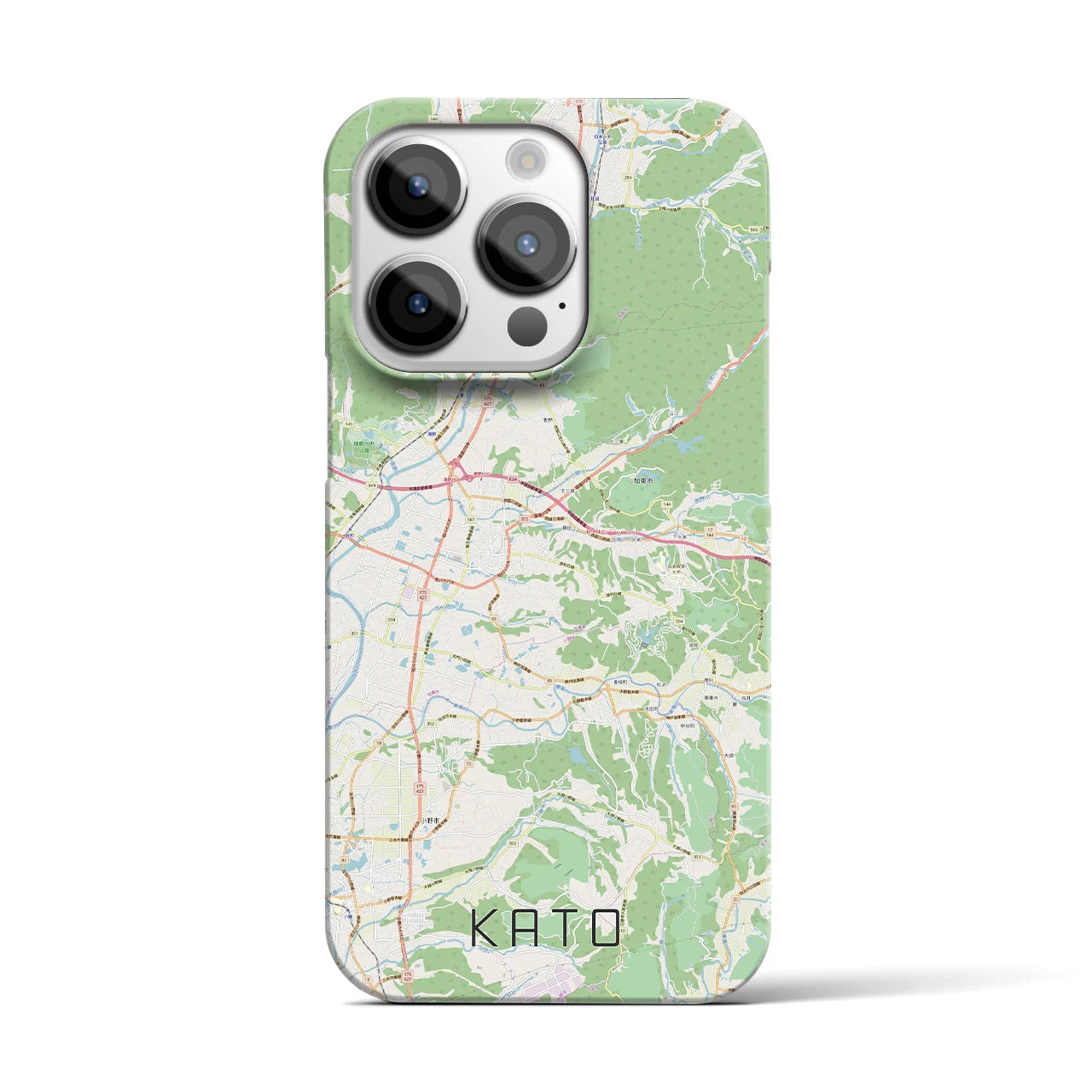 【加東（兵庫県）】地図柄iPhoneケース（バックカバータイプ）