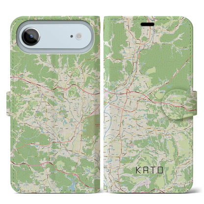 【加東（兵庫県）】地図柄iPhoneケース（手帳タイプ）