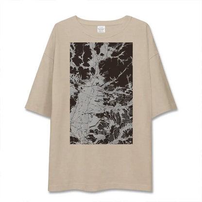 【加東（兵庫県）】地図柄ビッグシルエットTシャツ