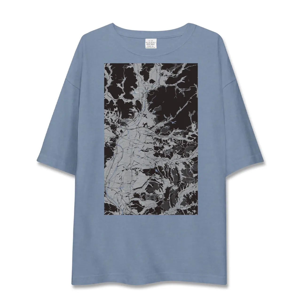 【加東（兵庫県）】地図柄ビッグシルエットTシャツ