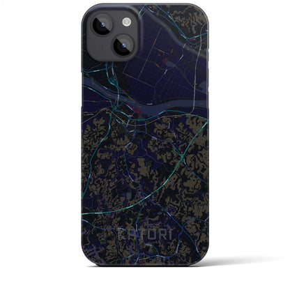 【香取（千葉県）】地図柄iPhoneケース（バックカバータイプ）