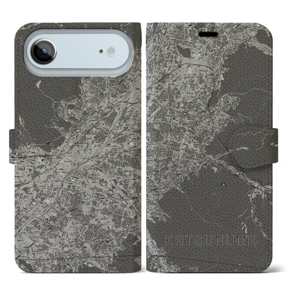 【勝沼（山梨県）】地図柄iPhoneケース（手帳タイプ）