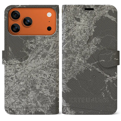 【勝沼（山梨県）】地図柄iPhoneケース（手帳タイプ）