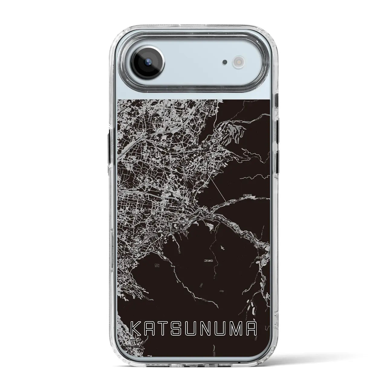 【勝沼（山梨県）】地図柄iPhoneケース（MagSafeタイプ）