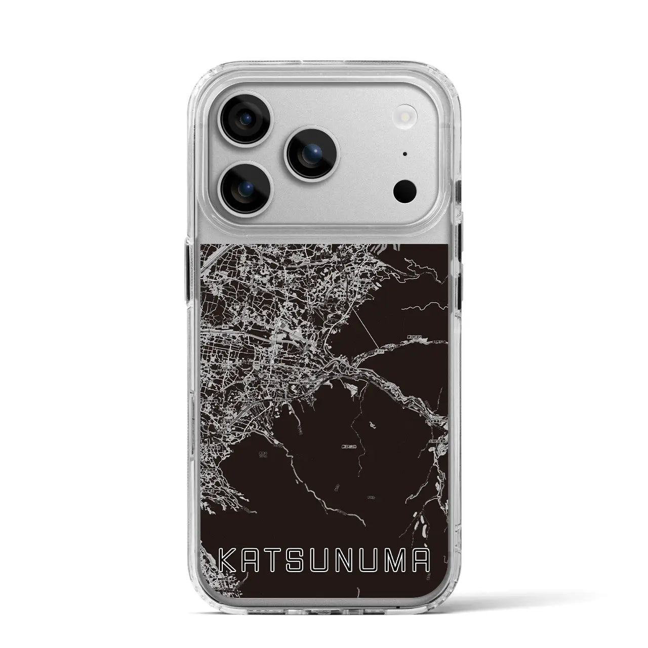 【勝沼（山梨県）】地図柄iPhoneケース（MagSafeタイプ）