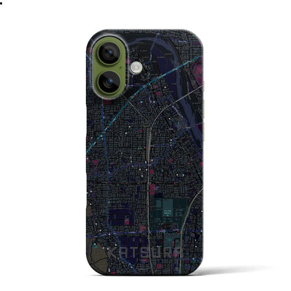 【桂（京都府）】地図柄iPhoneケース（バックカバータイプ）