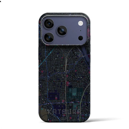 【桂（京都府）】地図柄iPhoneケース（バックカバータイプ）