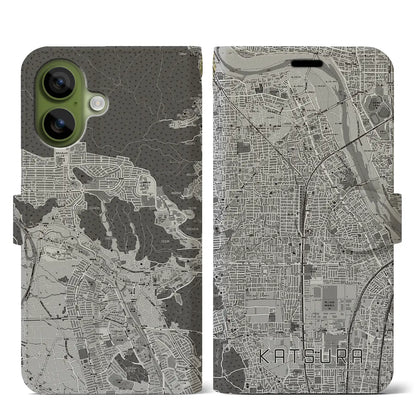 【桂（京都府）】地図柄iPhoneケース（手帳タイプ）