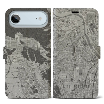 【桂（京都府）】地図柄iPhoneケース（手帳タイプ）