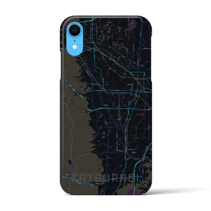 【葛城（奈良県）】地図柄iPhoneケース（バックカバータイプ）