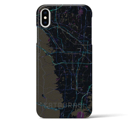 【葛城（奈良県）】地図柄iPhoneケース（バックカバータイプ）