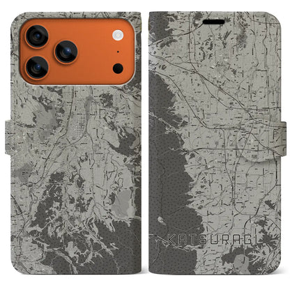 【葛城（奈良県）】地図柄iPhoneケース（手帳タイプ）