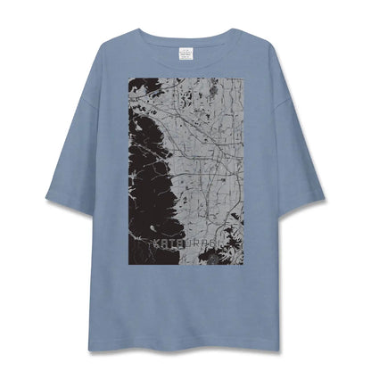 【葛城（奈良県）】地図柄ビッグシルエットTシャツ