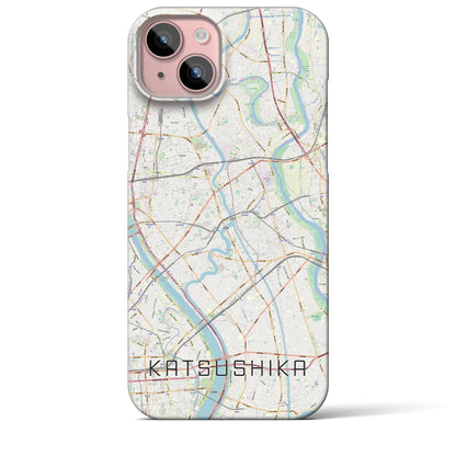 【葛飾（東京都）】地図柄iPhoneケース（バックカバータイプ）