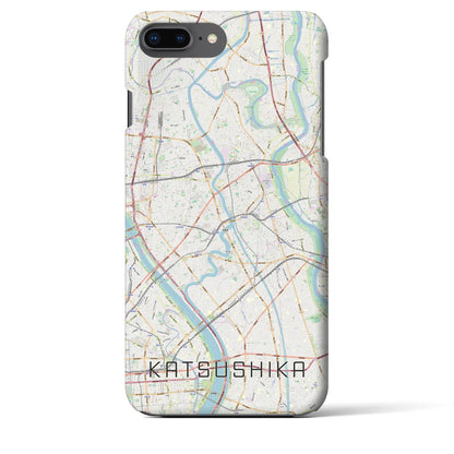 【葛飾（東京都）】地図柄iPhoneケース（バックカバータイプ）