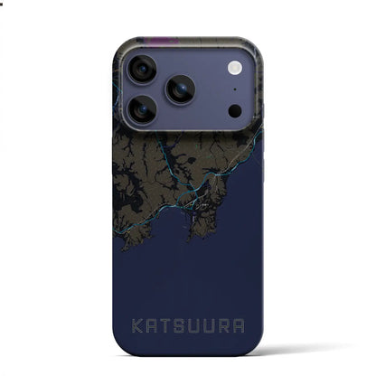 【勝浦（千葉県）】地図柄iPhoneケース（バックカバータイプ）