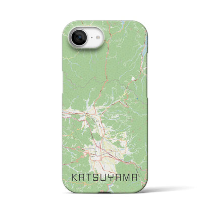 【勝山（福井県）】地図柄iPhoneケース（バックカバータイプ）