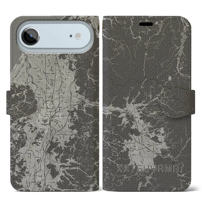 【勝山（福井県）】地図柄iPhoneケース（手帳タイプ）