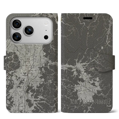 【勝山（福井県）】地図柄iPhoneケース（手帳タイプ）