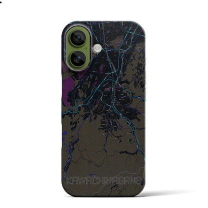 【河内長野（大阪府）】地図柄iPhoneケース（バックカバータイプ）