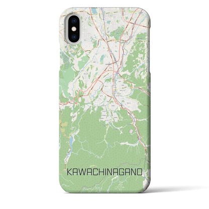 【河内長野（大阪府）】地図柄iPhoneケース（バックカバータイプ）