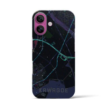 【川越（三重県）】地図柄iPhoneケース（バックカバータイプ）