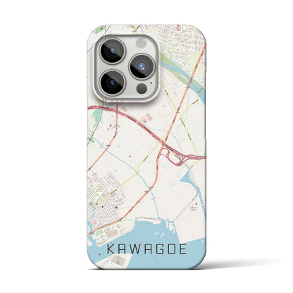 【川越（三重県）】地図柄iPhoneケース（バックカバータイプ）