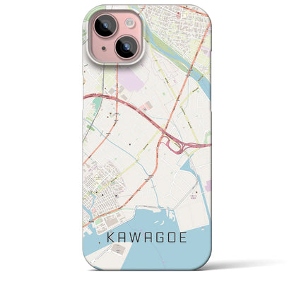 【川越（三重県）】地図柄iPhoneケース（バックカバータイプ）