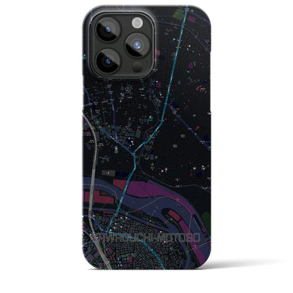 【川口元郷（埼玉県）】地図柄iPhoneケース（バックカバータイプ）