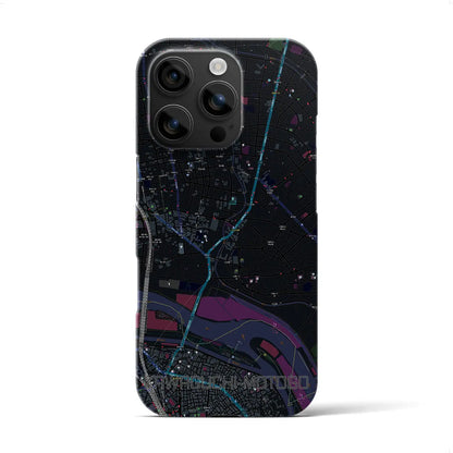 【川口元郷（埼玉県）】地図柄iPhoneケース（バックカバータイプ）