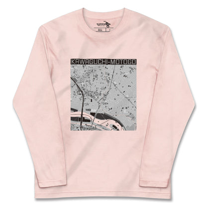 【川口元郷（埼玉県）】地図柄ロングスリーブTシャツ