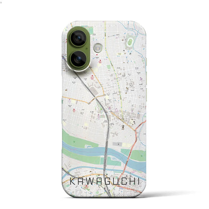 【川口（埼玉県）】地図柄iPhoneケース（バックカバータイプ）