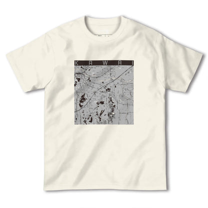 【河合（奈良県）】地図柄ヘビーウェイトTシャツ