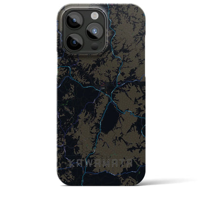 【川俣（福島県）】地図柄iPhoneケース（バックカバータイプ）