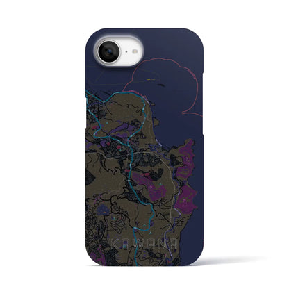 【川奈（静岡県）】地図柄iPhoneケース（バックカバータイプ）