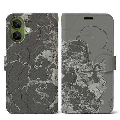 【川奈（静岡県）】地図柄iPhoneケース（手帳タイプ）