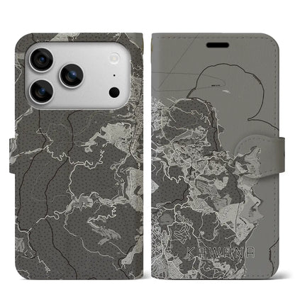 【川奈（静岡県）】地図柄iPhoneケース（手帳タイプ）