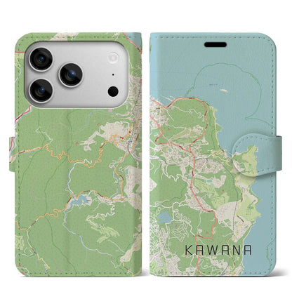 【川奈（静岡県）】地図柄iPhoneケース（手帳タイプ）