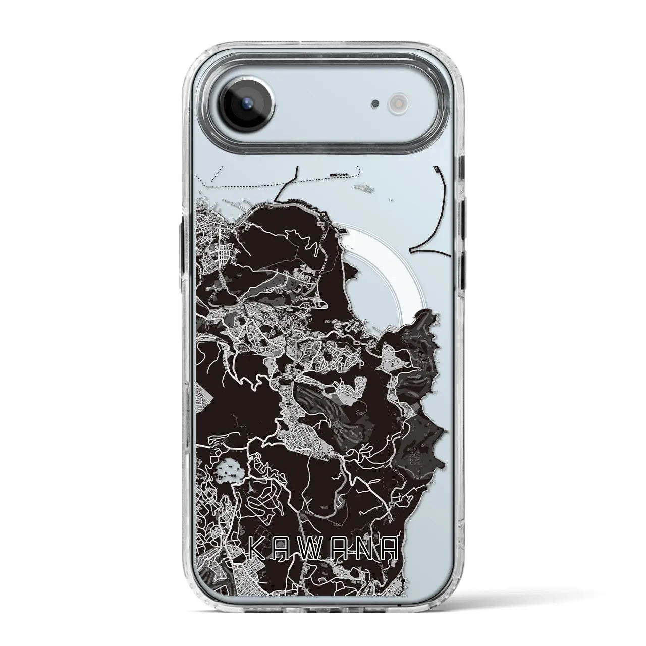 【川奈（静岡県）】地図柄iPhoneケース（MagSafeタイプ）