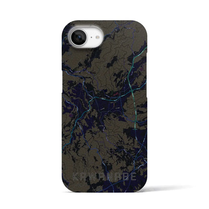 【川辺（鹿児島県）】地図柄iPhoneケース（バックカバータイプ）