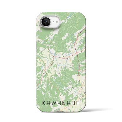 【川辺（鹿児島県）】地図柄iPhoneケース（バックカバータイプ）