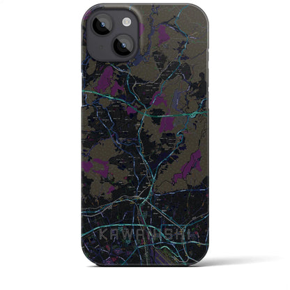 【川西（兵庫県）】地図柄iPhoneケース（バックカバータイプ）