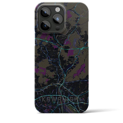 【川西（兵庫県）】地図柄iPhoneケース（バックカバータイプ）