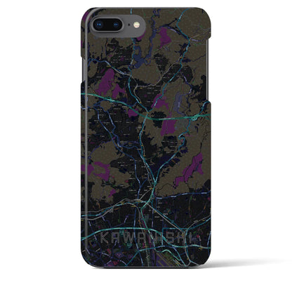 【川西（兵庫県）】地図柄iPhoneケース（バックカバータイプ）