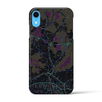 【川西（兵庫県）】地図柄iPhoneケース（バックカバータイプ）