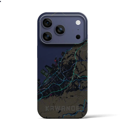 【川之江（愛媛県）】地図柄iPhoneケース（バックカバータイプ）