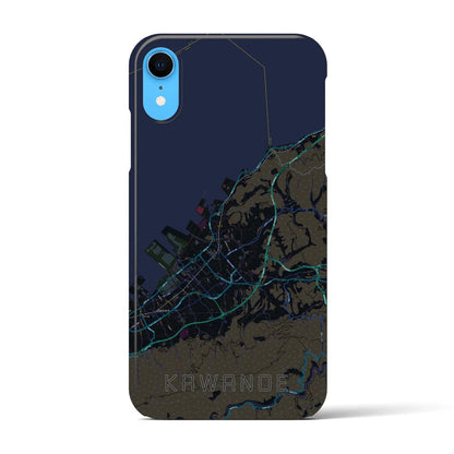 【川之江（愛媛県）】地図柄iPhoneケース（バックカバータイプ）