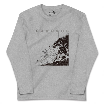 【川之江（愛媛県）】地図柄ロングスリーブTシャツ