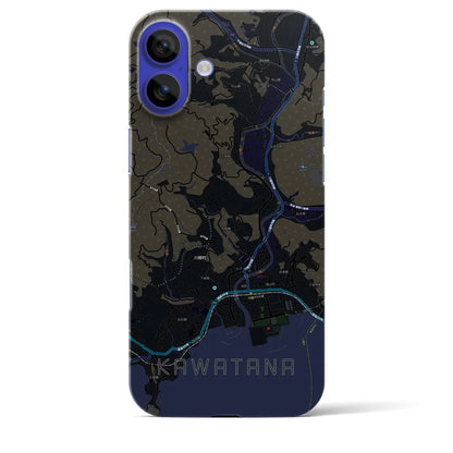 【川棚（長崎県）】地図柄iPhoneケース（バックカバータイプ）